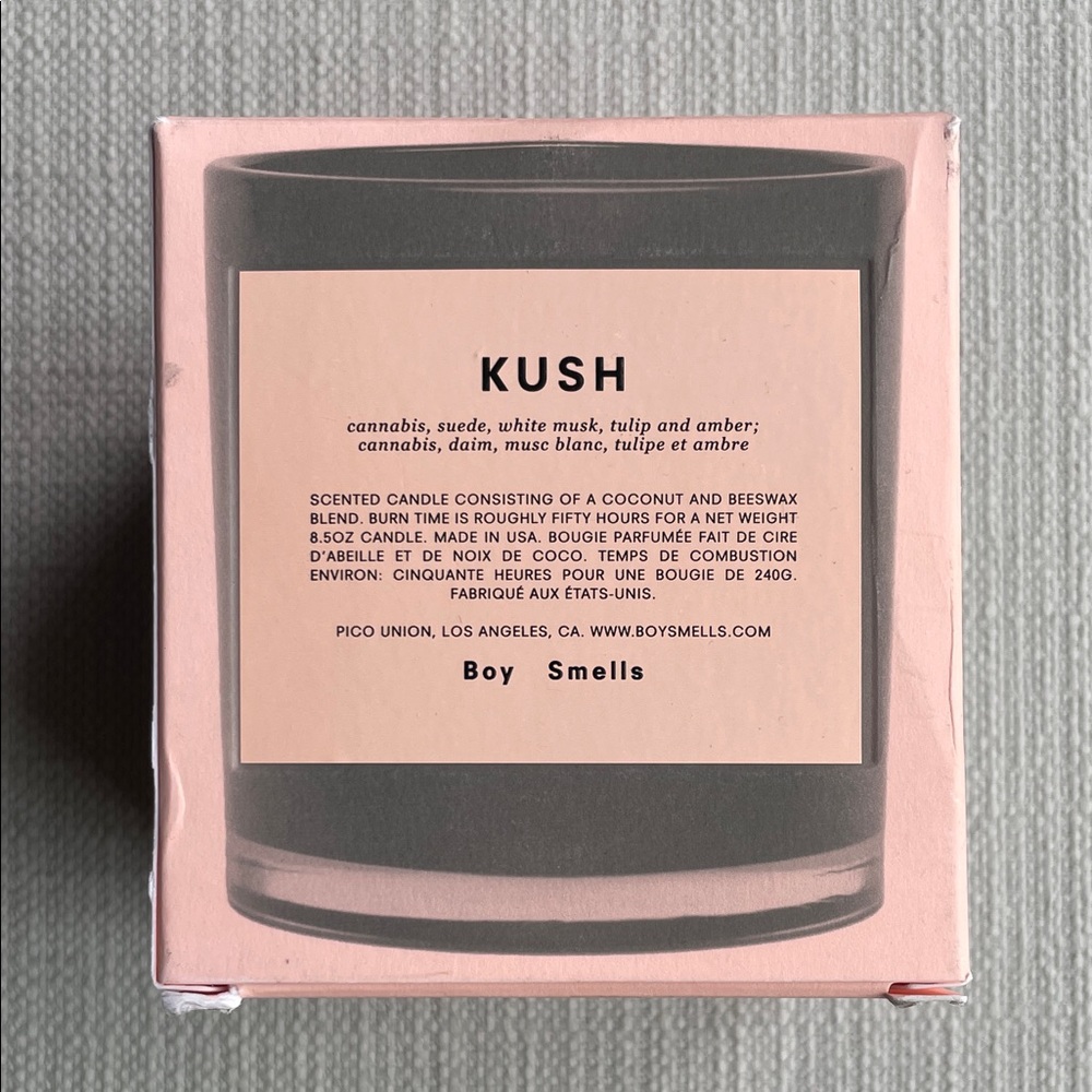 Boy Smells Kush Scented Candle 8.5oz new in box original rare - Picture 2 of 16